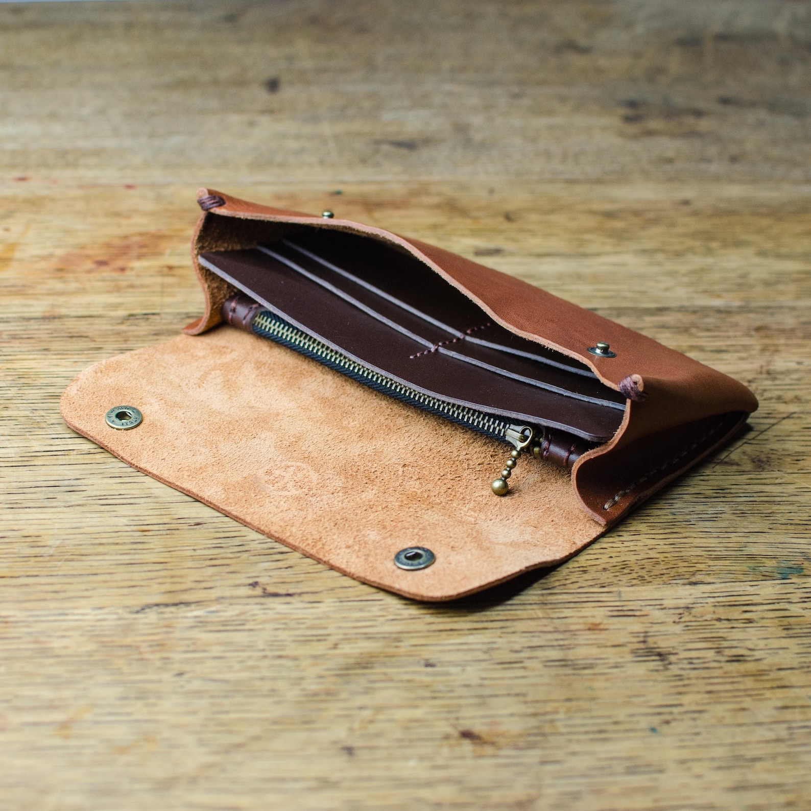 Leather Purse Italian Leather Purse Tan Leather Purse Etsy UK