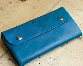 Leather Purse , Italian Leather Purse,  Women’s Leather Wallet Handmade in Britain