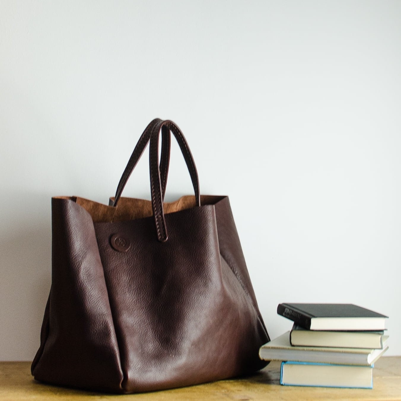 Oversized Leather Bag Brown Leather Bag Leather Hold All - Etsy UK