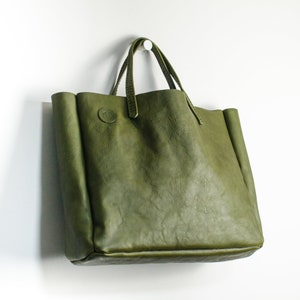 Italian Leather Box Bag image 3