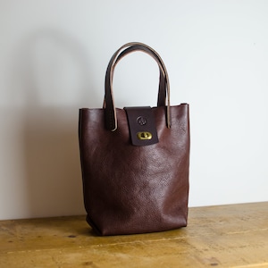 Leather bag, Brown Leather Handbag, Italuan Leather Handbag, Handmade and Designed in Britain. image 8