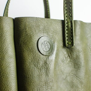 Italian Leather Box Bag image 10