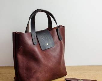 Handmade Leather Bag, Leather Handbag, Leather Bag, Handmade in Britain