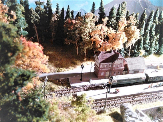 Buy Model Train Layout Diorama in N Scale 1/160 Online in India 