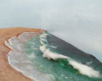 1/22～1/100スケールのビーチ付き海岸ジオラマ模型 - Etsy 日本