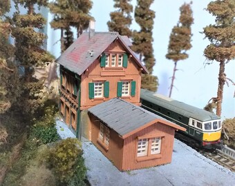 Micro Paesaggio In Miniatura Per Modellismo Ferroviario - Decorazione Scalabile 1,5 Cm, Durevole E Artigianale - 2