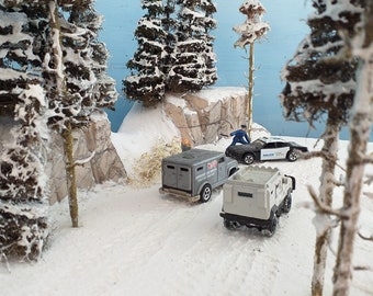 模型 冬雪景色ジオラマスケール1/18～1/87 - Etsy 日本