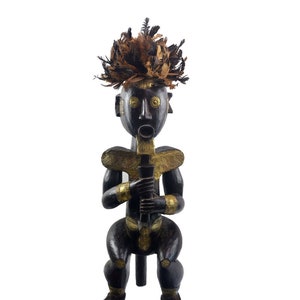 Hand Carved Fang Ntumu African Statue