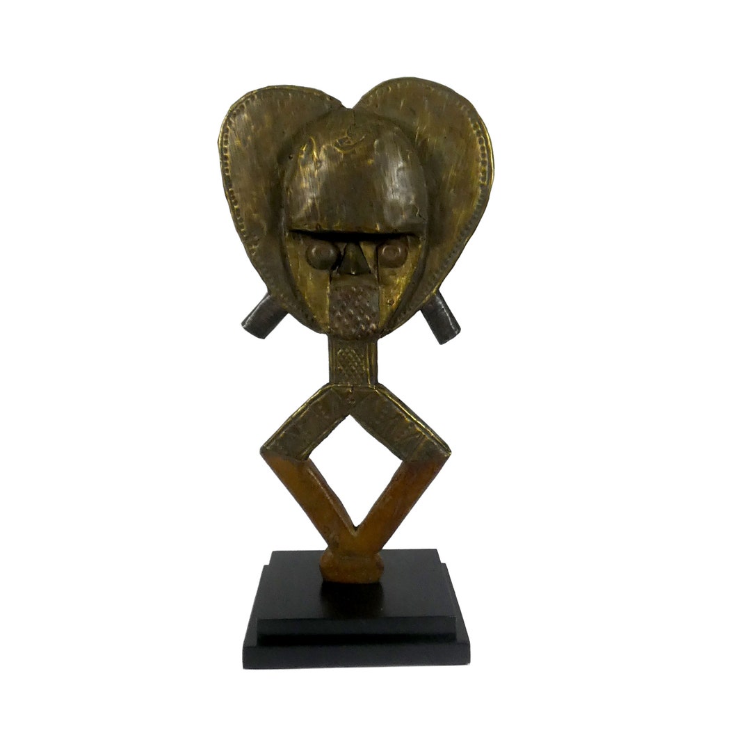 Rare African Kota Bakota Statuette on Base, African Reliquary - Etsy