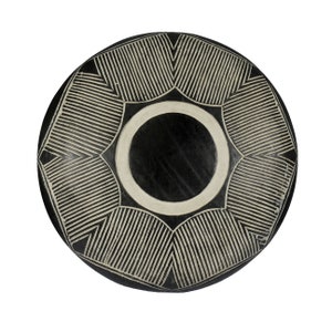 Zulu African Round Shield – Traditional Tribal Art – Unique Wall Decor
