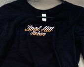 Vintage Used Daytona Beach Motorcycle Bike Week quot Boot Hill Saloon quot Double Sided Long Sleeve T-Shirt Size M (Medium) Anvil Brand All Cotton