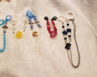Anime inspired glasses chains