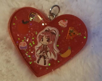 Madoka Magica Magia Record Kyoko Sakura Resin Charm