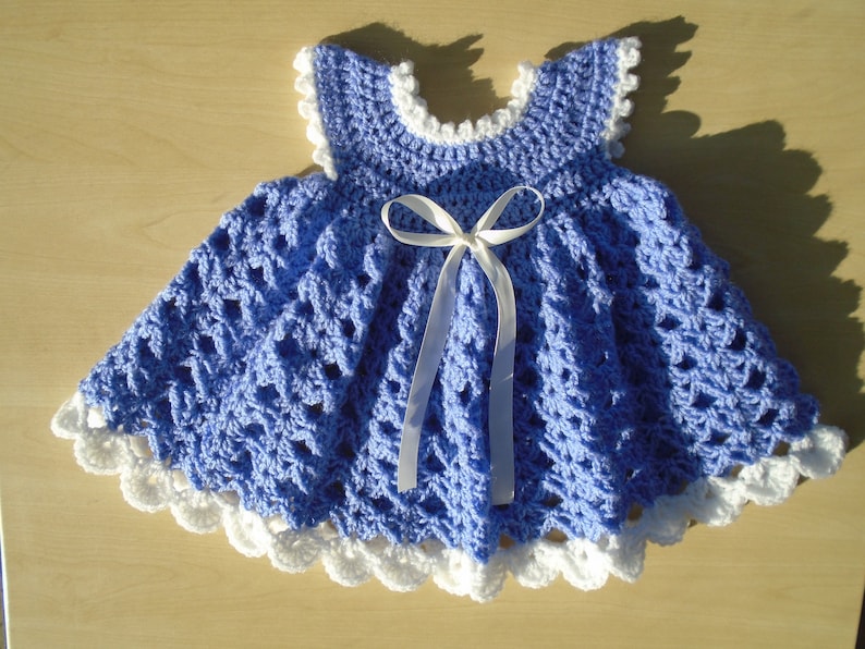 and Hat Baby Girl Sweater Christmas Baby Girl Bluebell Baby Dress Outfit 0-6 Months Crocheted Baby Dress Cardigan