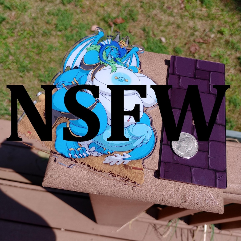 Treasure Sapphy 6" Double Sided Acrylic Standee image 6