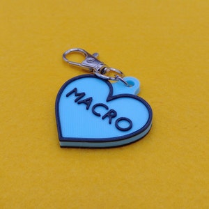 Makro-Schlüsselanhänger