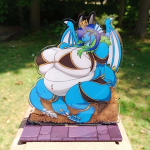 Treasure Sapphy 6&quot; Double Sided Acrylic Standee