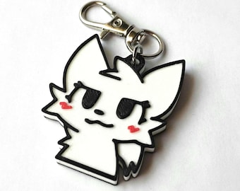 Girlkisser Furry Meme Keychain