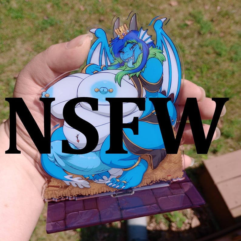 Treasure Sapphy 6" Double Sided Acrylic Standee image 5