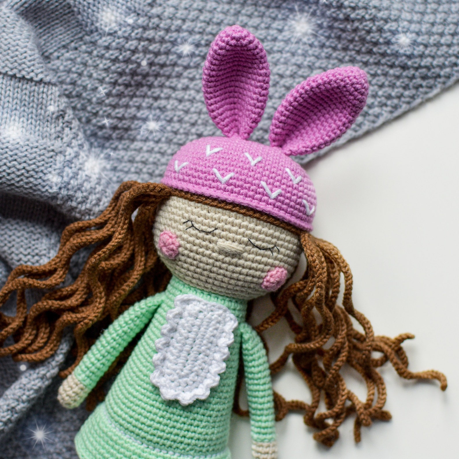 Crochet PATTERN sleepy doll MARY Amigurumi toy Amigurumi doll Etsy