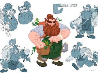 DnD / Pathfinder character design commissions (no Ai used)