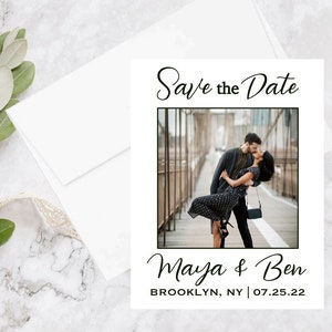Photo Save the Date Magnet, Photo Wedding Magnet, Wedding Save the Date, Postcard Save the Date, Wedding Save the Date Magnets, Photograph