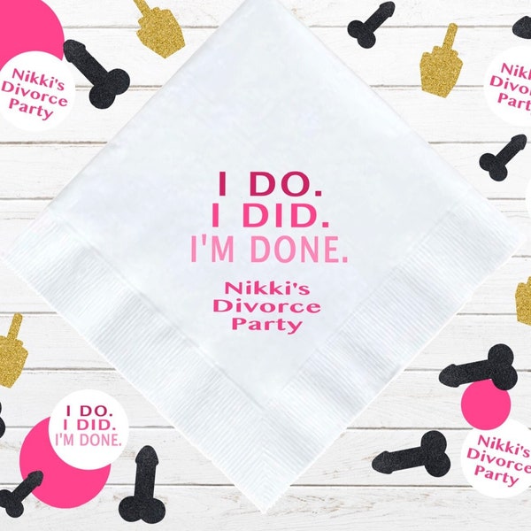 Divorce Party Etsy