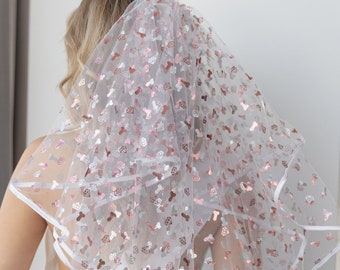 Bachelorette Party Veil, Bride to Be Veil, Bridal Shower Veil, Future Mrs. Veil, Hen Party Veil, Bachelorette Favor, Bride to Be Gift