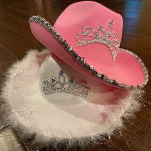 Cowboy Hat Bachelorette Party Accessory, Bride Cowgirl Hat, Last Rodeo, Birthday Hat, Bachelorette Favor, Bride to Be Gift, Nashville Bach