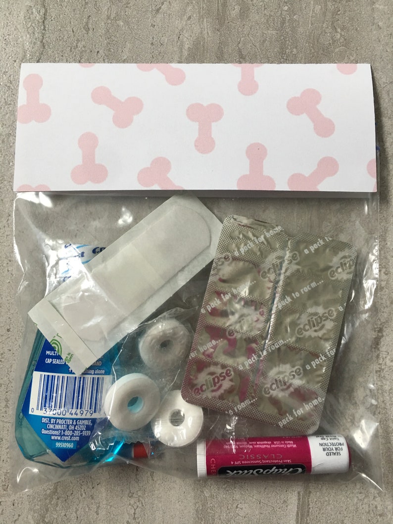Bachelorette Survival Kit Hangover Recovery Kit Hangover - Etsy