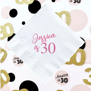 30th Birthday Confetti, Personalized Birthday Confetti, Dirty 30 Party Decor, 30th Birthday Party Decorations, 30th Birthday Decor, 30 AF bild 5