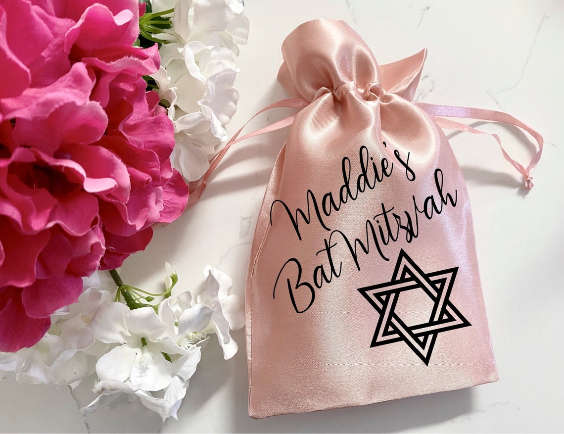 Bat Mitzvah Favor Bags Bar Mitzvah Favor Bags Bat Mitzvah Etsy
