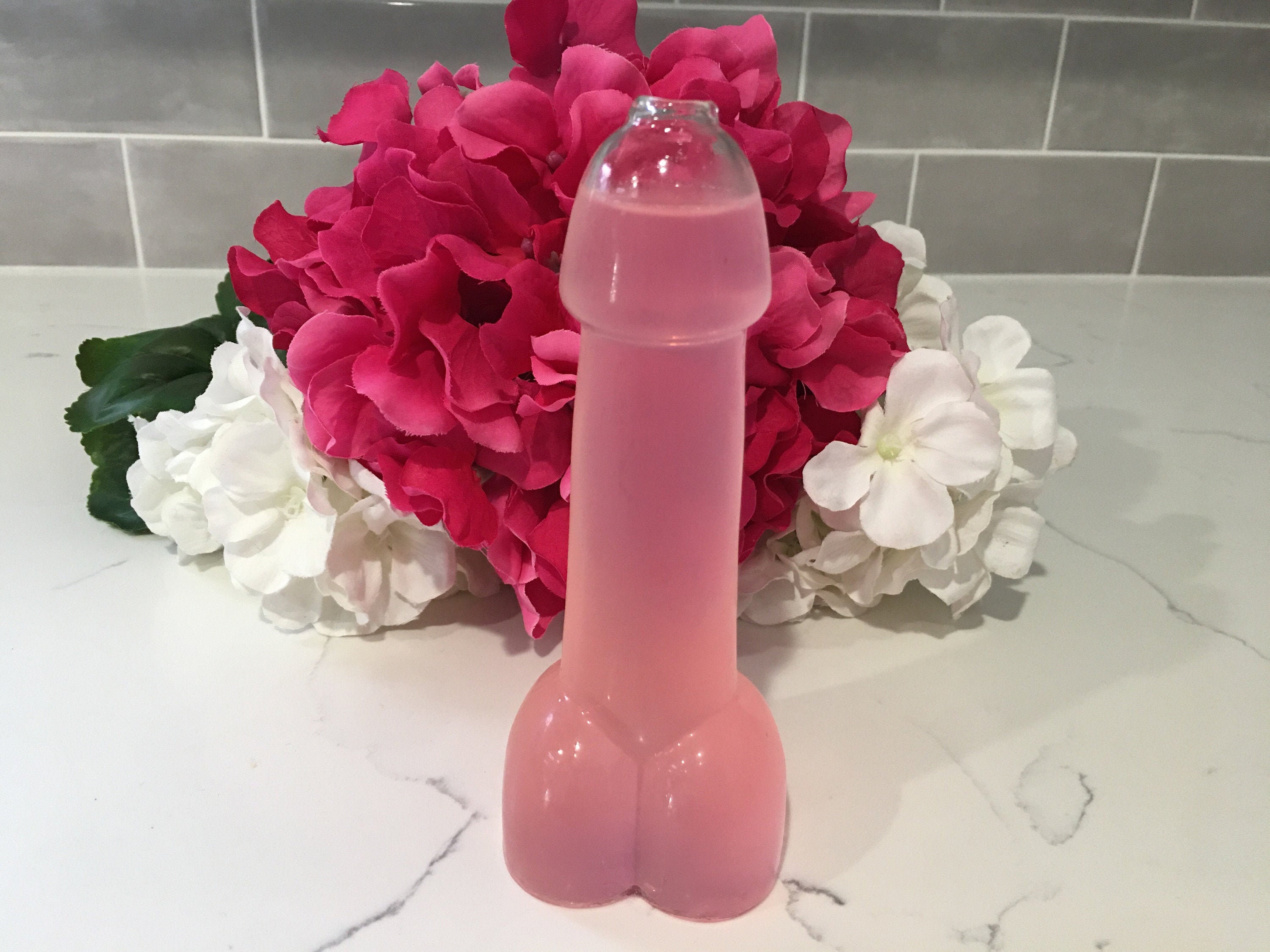Funny Penis Shaped Glass Mug - Creative Dick Cocktail Glass Cup For Parties, Gag Gift, Novelty Drinkware
