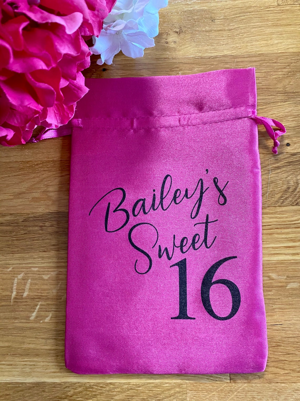 Quinceanera Favor Bags Quince Party Favor Bag Quinceanera Etsy
