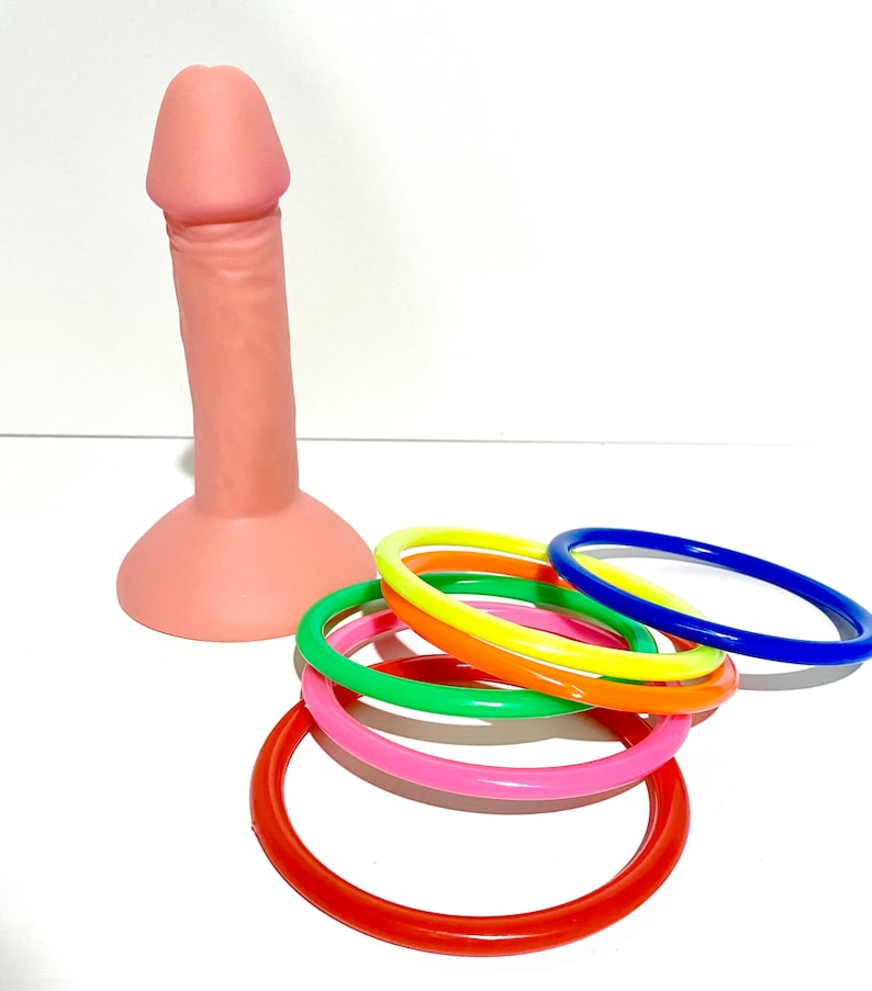 Table Top Penis Ring Toss Bachelorette Party Game, Same Penis Forever, Bachelorette Party Favors, Divorce Party, Hen Party, Dick Favors 