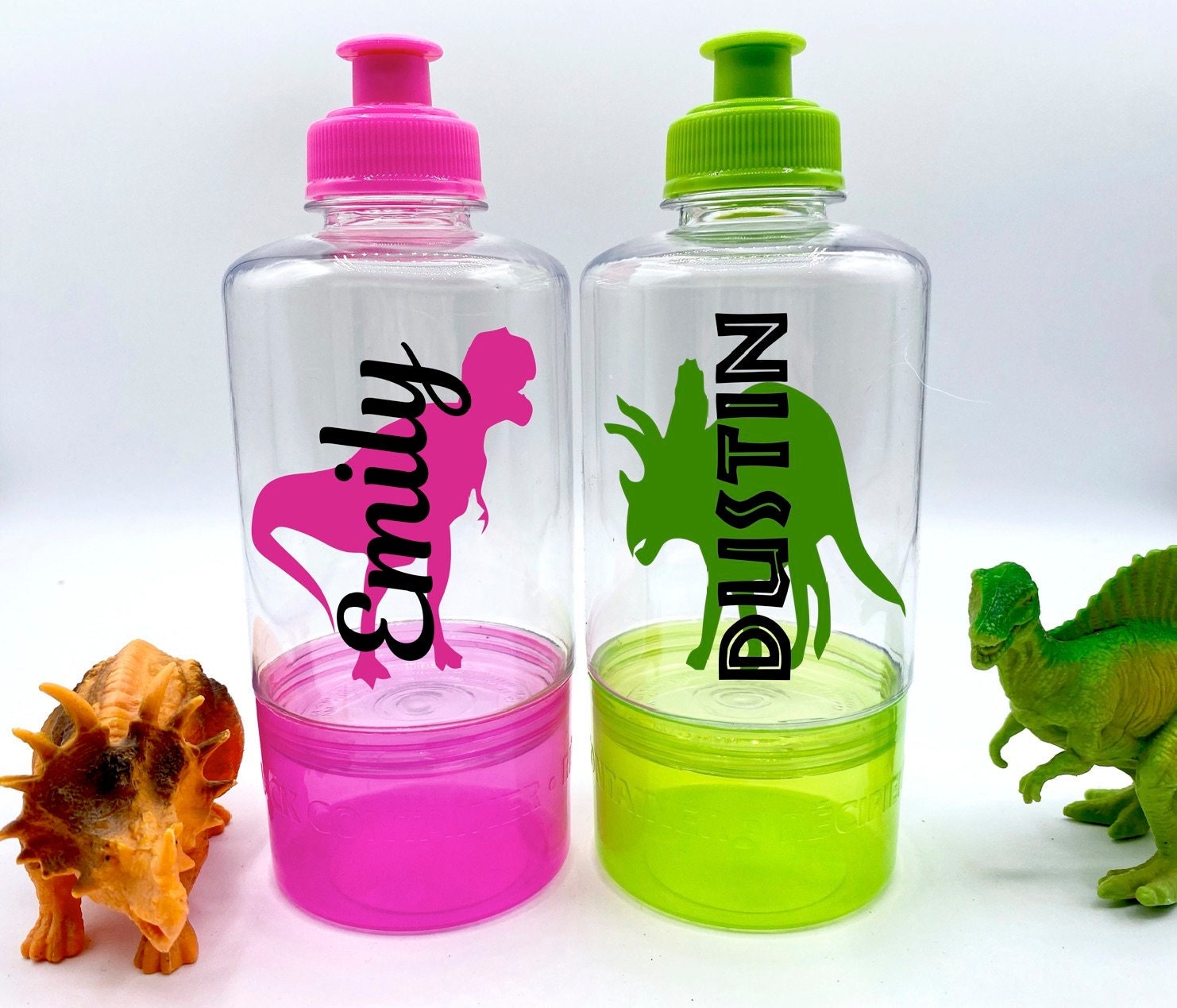 Botellas de agua de dinosaurio Botella de agua deportiva de aluminio para  niños Botella de agua reutilizable Regalos de dinosaurio para niños  pequeños Botella de agua para niños -  México