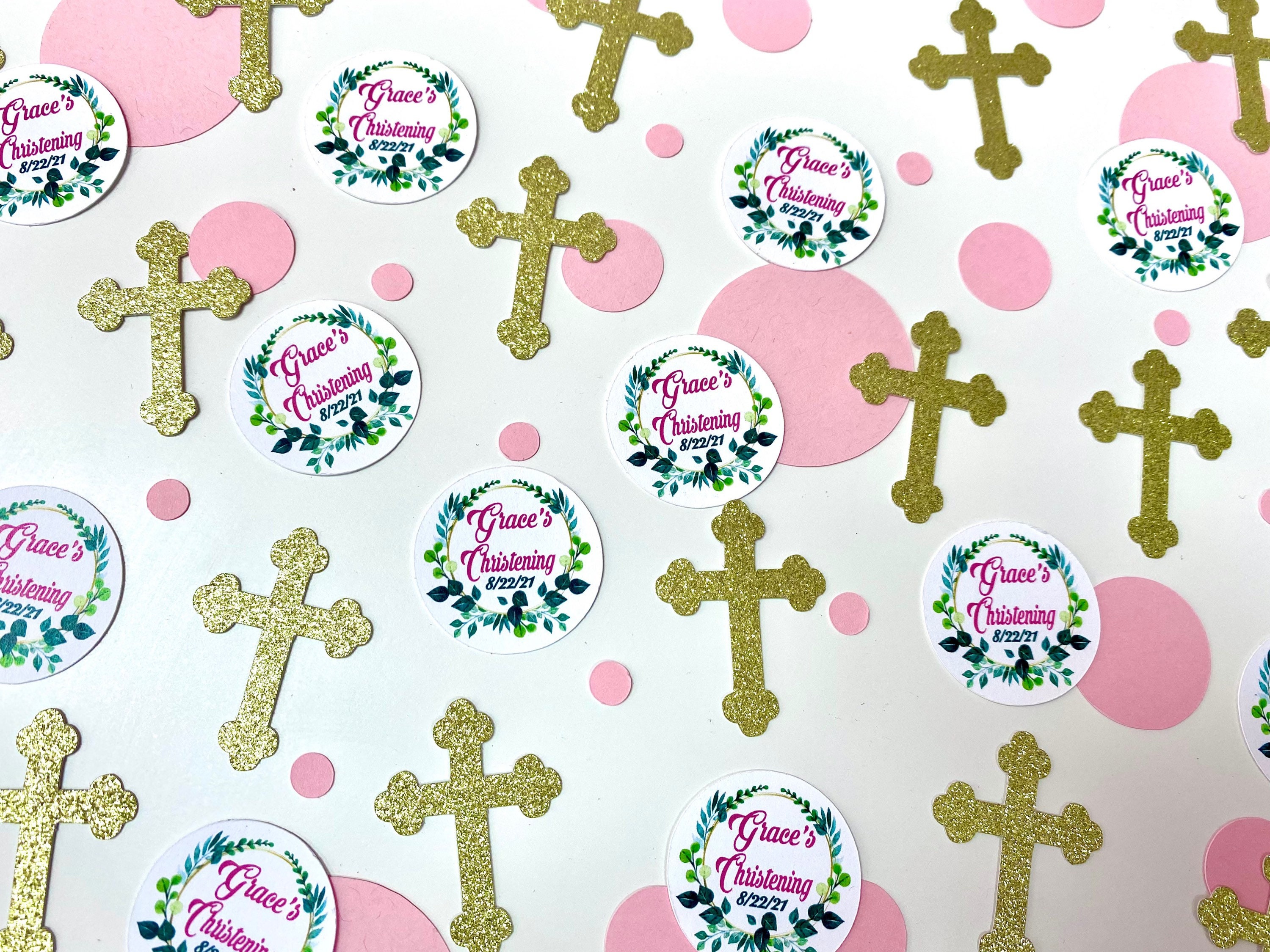 Baptism Confetti Christening Confetti Mi Baptismo Mi Etsy