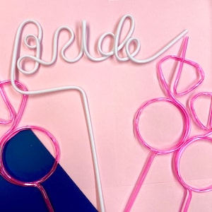 Diamond Ring Straws Bachelorette Party Decorations, Bride Straw, Bachelorette Party Favors, Bridal Shower Decorations, Bride To Be Gift