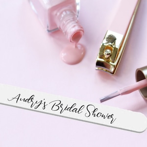 Nail File Bridal Shower Favors, Bachelorette Party Favors, Spa Party Favors, Spa Birthday Favors, Bridesmaid Proposal Gift, Survival Kit