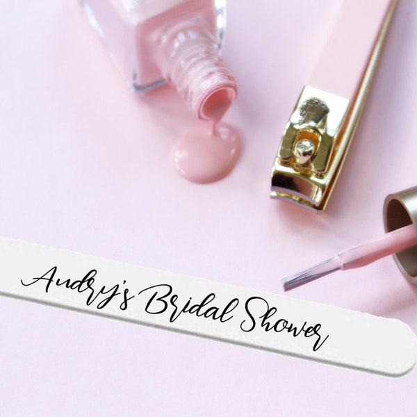 Nail File Bridal Shower Favors, Bachelorette Party Favors, Spa Party Favors, Spa Birthday Favors, Bridesmaid Proposal Gift, Survival Kit