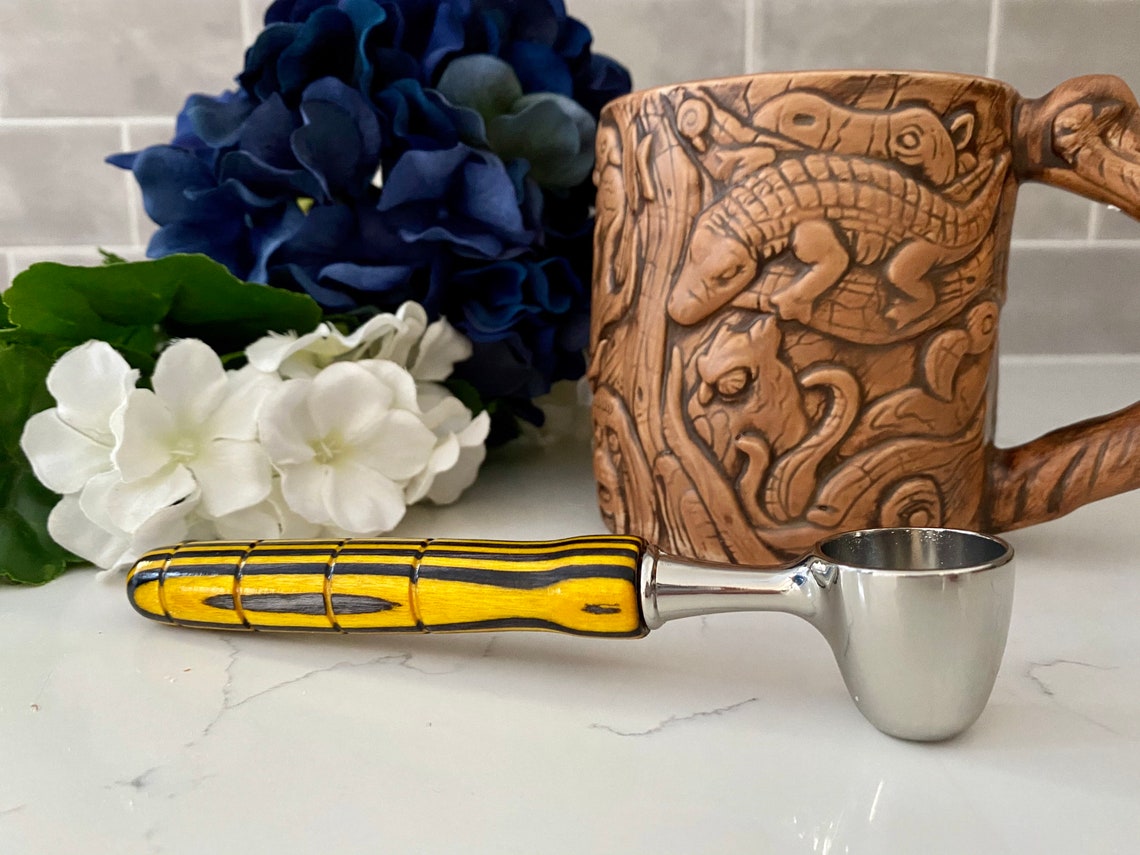 Coffee Scoop Handturned Coffee Scoop Handmade Coffee Scoop Etsy