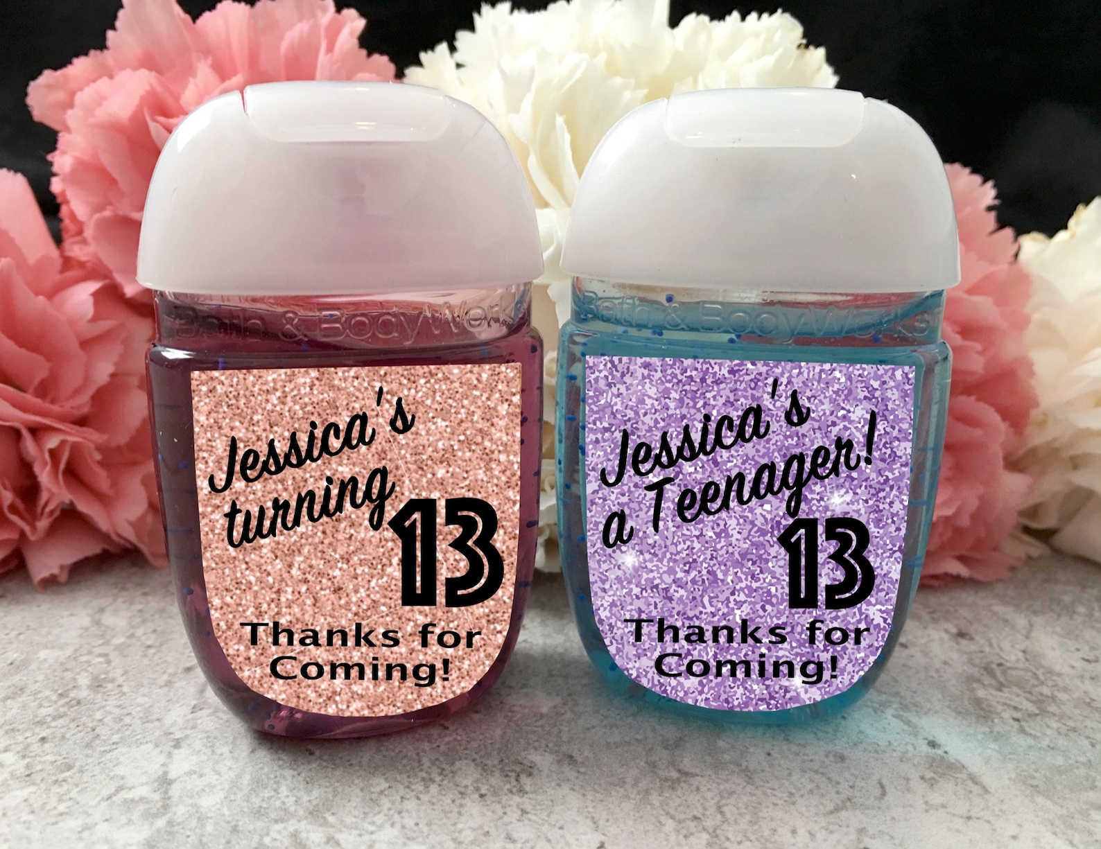 13th Birthday Tic Tac Favor Label 13th Birthday Party Favor Etsy