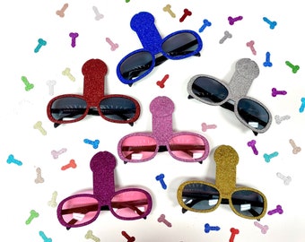 Bachelorette Party Sunglasses, Penis Sunglasses, Bachelorette Party Favors, Hen Party Sunglasses, Bachelorette Sunglasses,Same Penis Forever