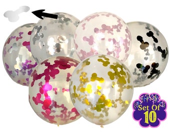Penis Konfetti Luftballons (10 Ct), Junggesellinnenabschied Dekoration, Penisballons, Same Penis Forever, Junggesellinnenabschied Fotohintergrund, Junggesellinnenabschied