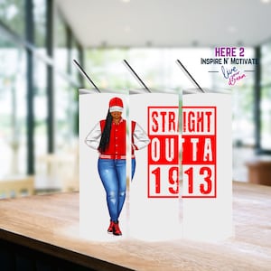 Straight outta 1913, Skinny Tumbler Sublimation PRINTABLE PNG, 20oz Skinny Tumbler, Digita download