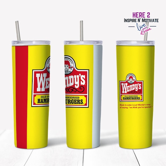 Wendy's Fast Food Restaurant Inspired Personalized Etsy