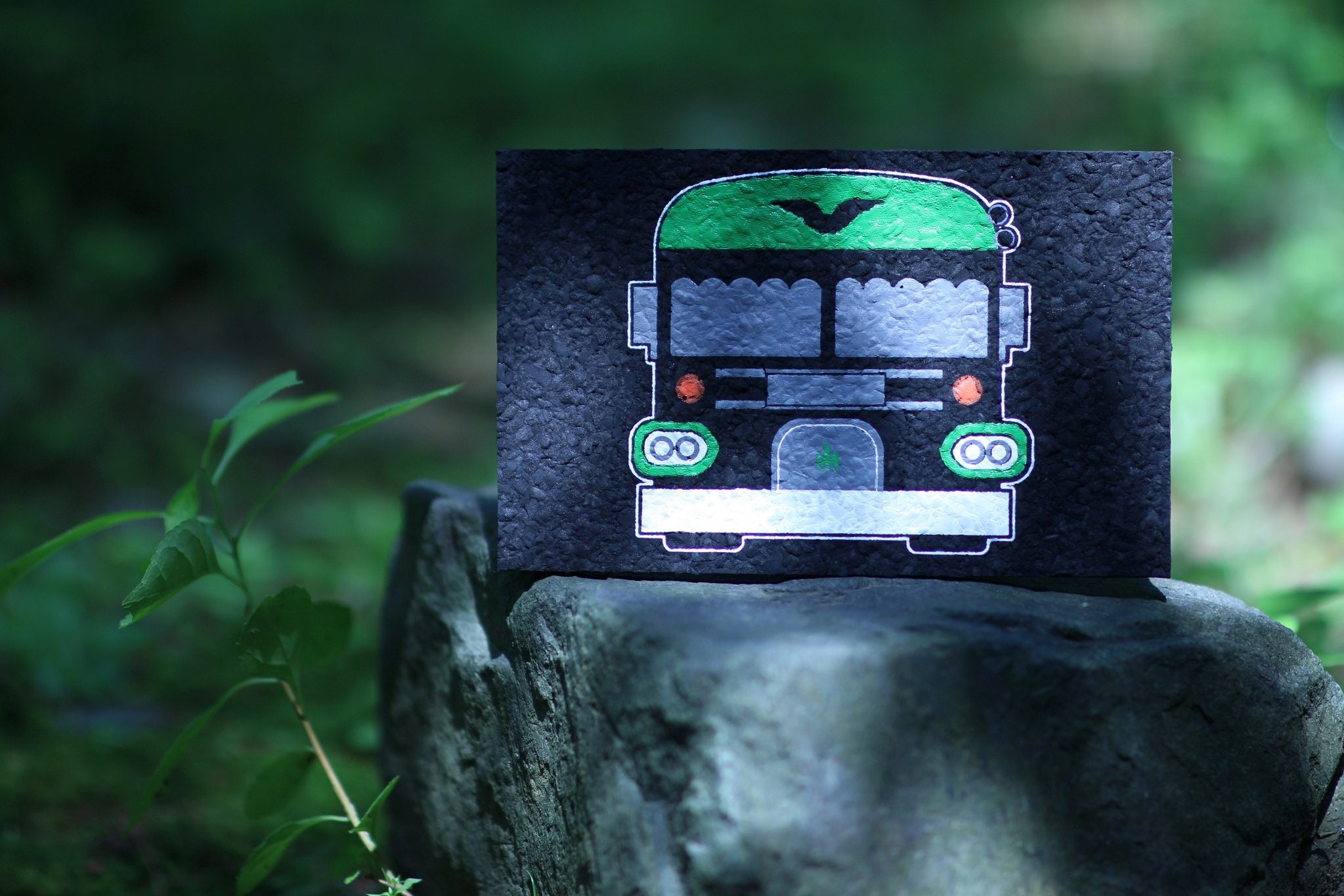 Recycled Rubber Dab Mat & Coaster – halfbakedbus