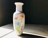 Vintage Japanese Floral Vase