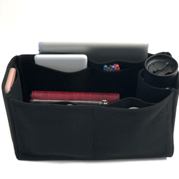 Organizer Givenchy Antigona bag sizes, Wool blend felt insert fits Antigona Small Medium handbags, soft texture, lightweight