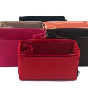 Organizador LV Neverfull GM tamaño bolso, inserto de fieltro de mezcla de lana que se adapta al bolso Louis Vuitton Neverfull GM, textura suave, ligero